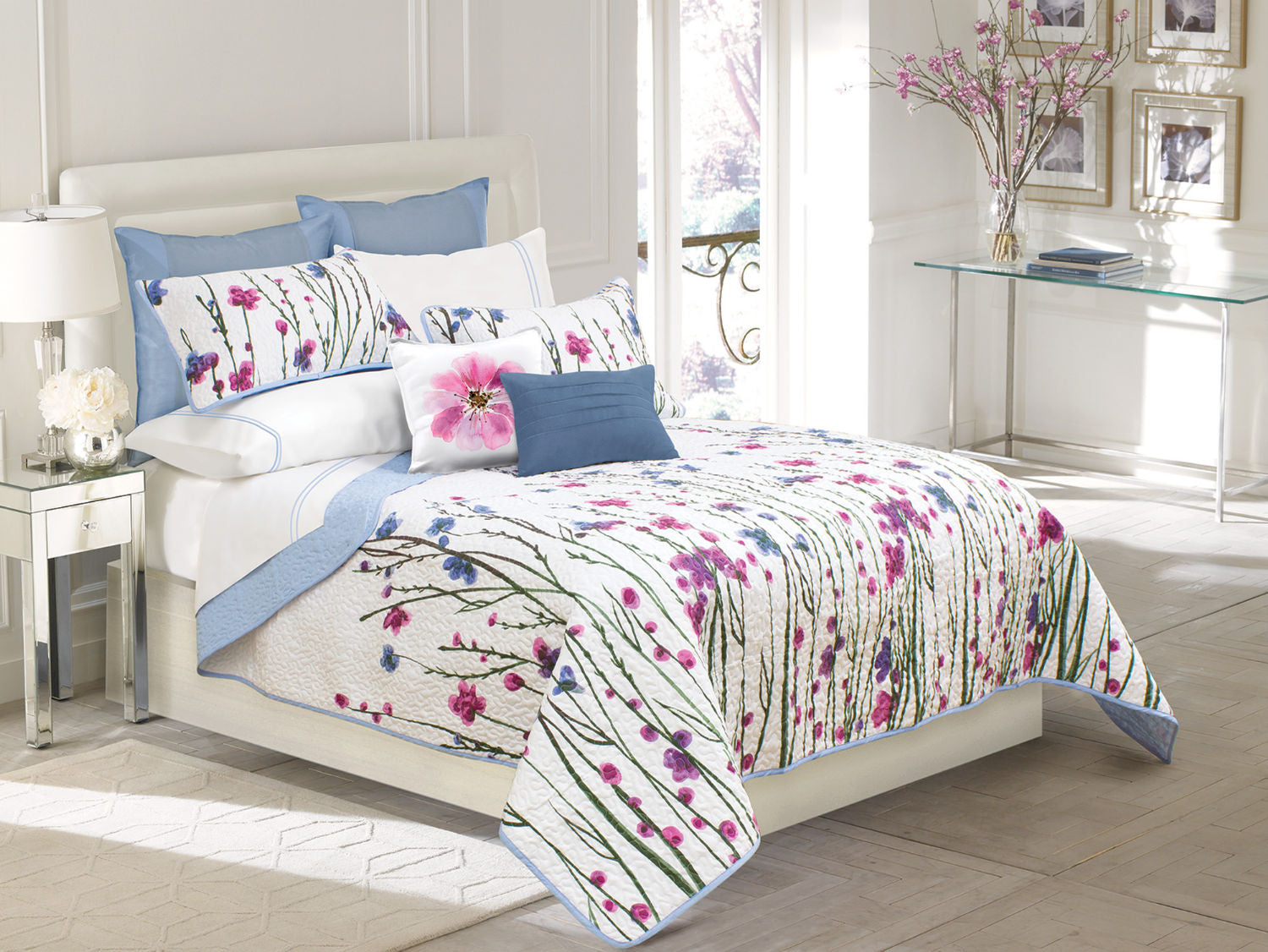 Quilt Bedding Set Woven 2 Piece Set Twin Sabrina