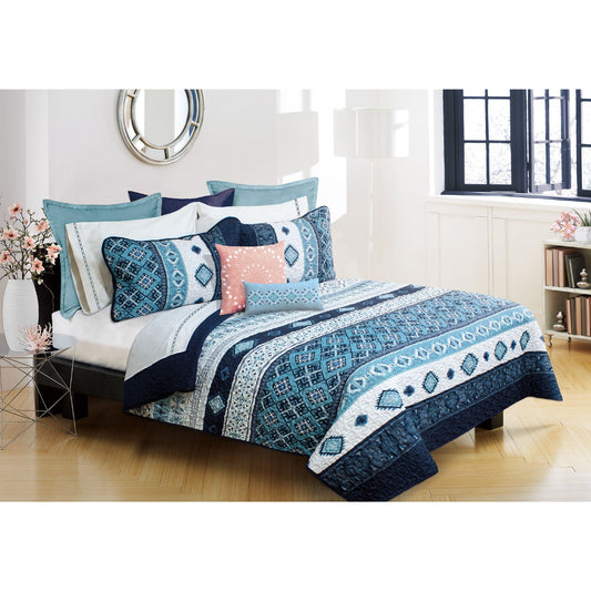 Quilt Bedding Set Woven 2 Piece Set Twin Pacifica