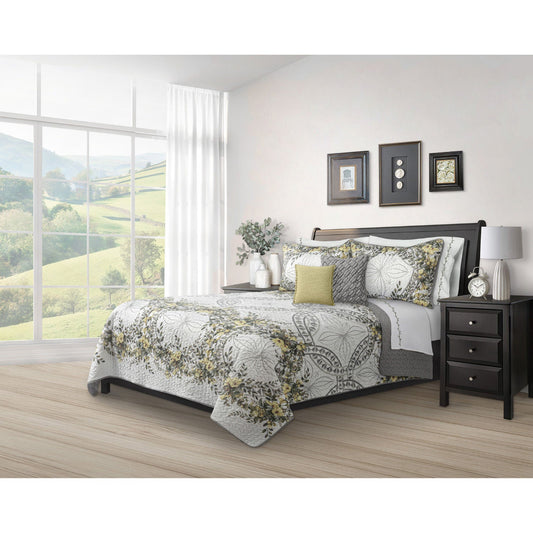 Quilt Bedding Set Woven 2 Piece Set Twin Forever Yellow