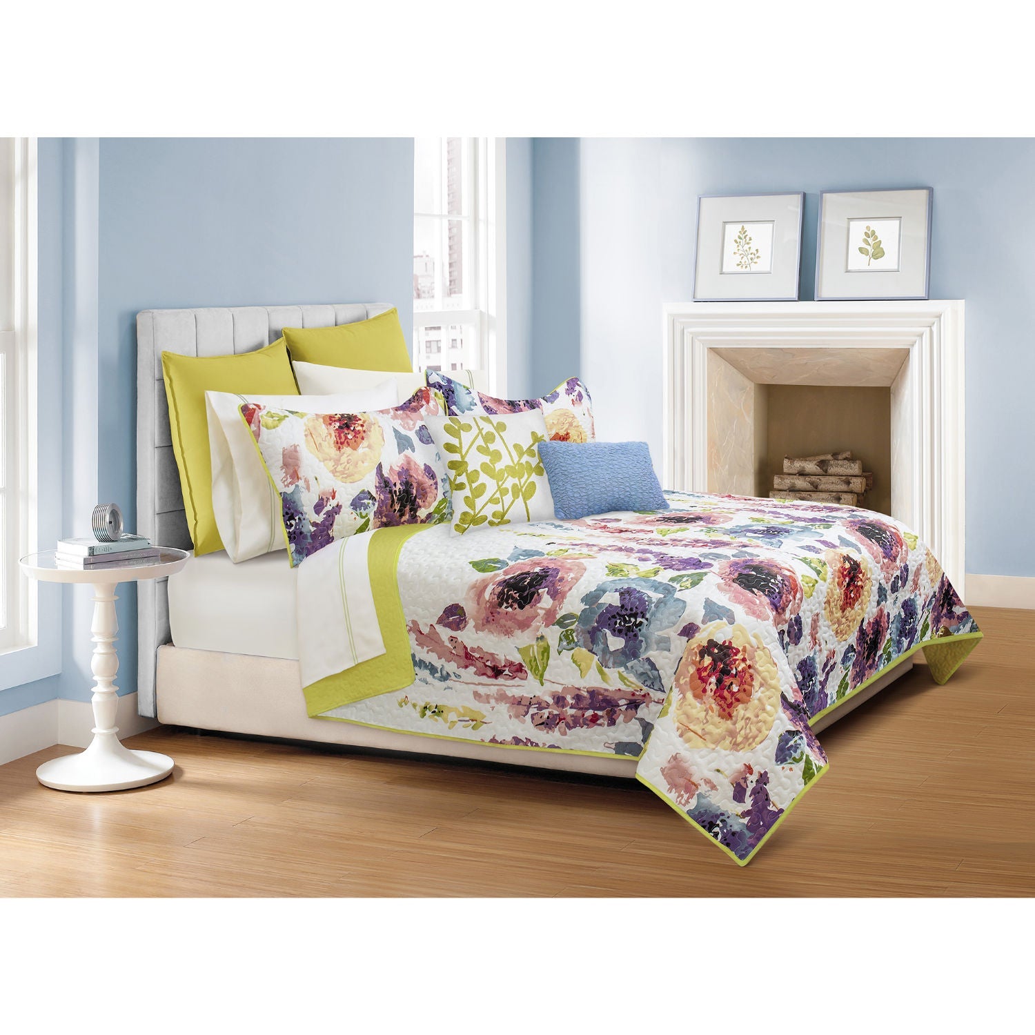 Quilt Bedding Set Woven 3 Piece Set King Talia