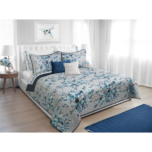 Quilt Bedding Set Woven 3 Piece Set King Willow