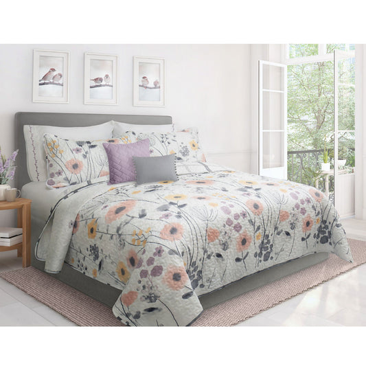 Quilt Bedding Set Woven 3 Piece Set King Mirabelle