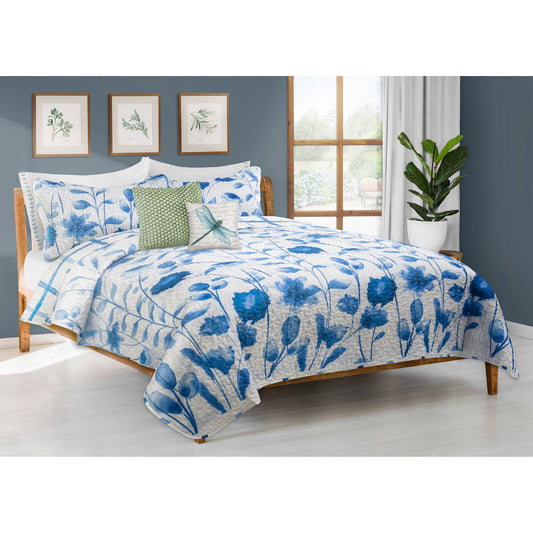 Quilt Bedding Set Woven 3 Piece Set King Tivoli