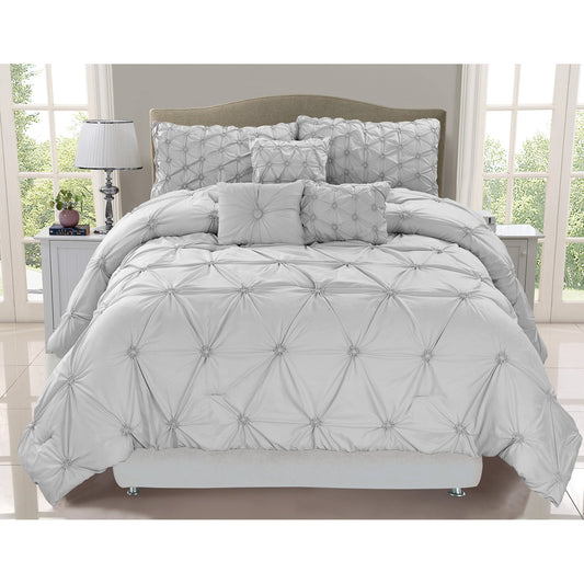 Comforter Chateau 7 Piece Queen Grey