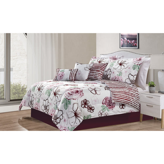 Comforter 5 Piece Set Twin Andrea