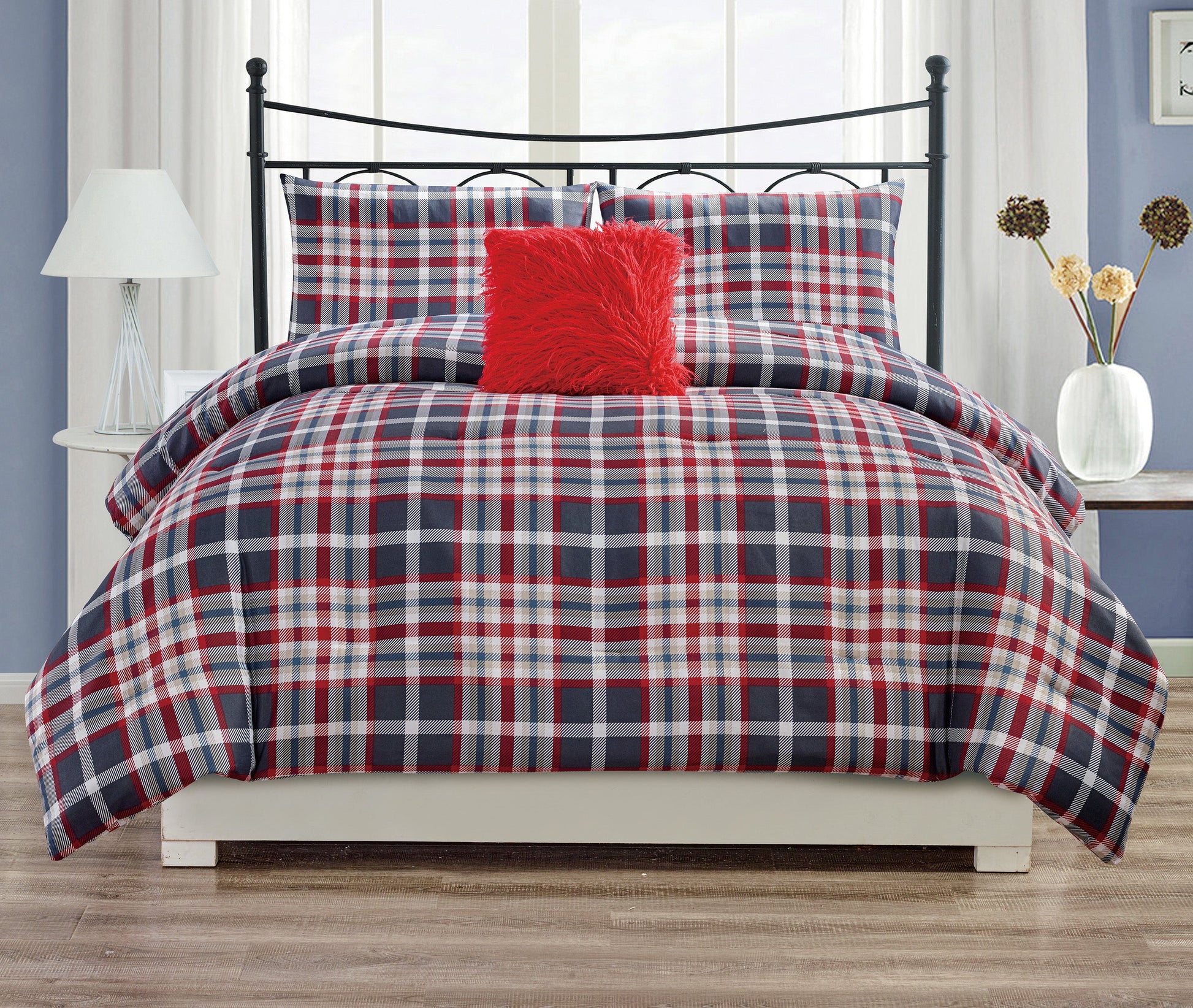 Comforter Bedding Set 4 Pcs D/Q Torino