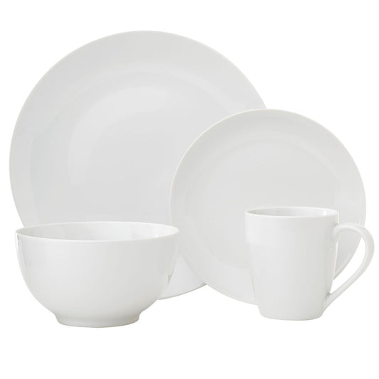 Dinnerware Set 16 Piece Coupe H-Oxford, Service for 4
